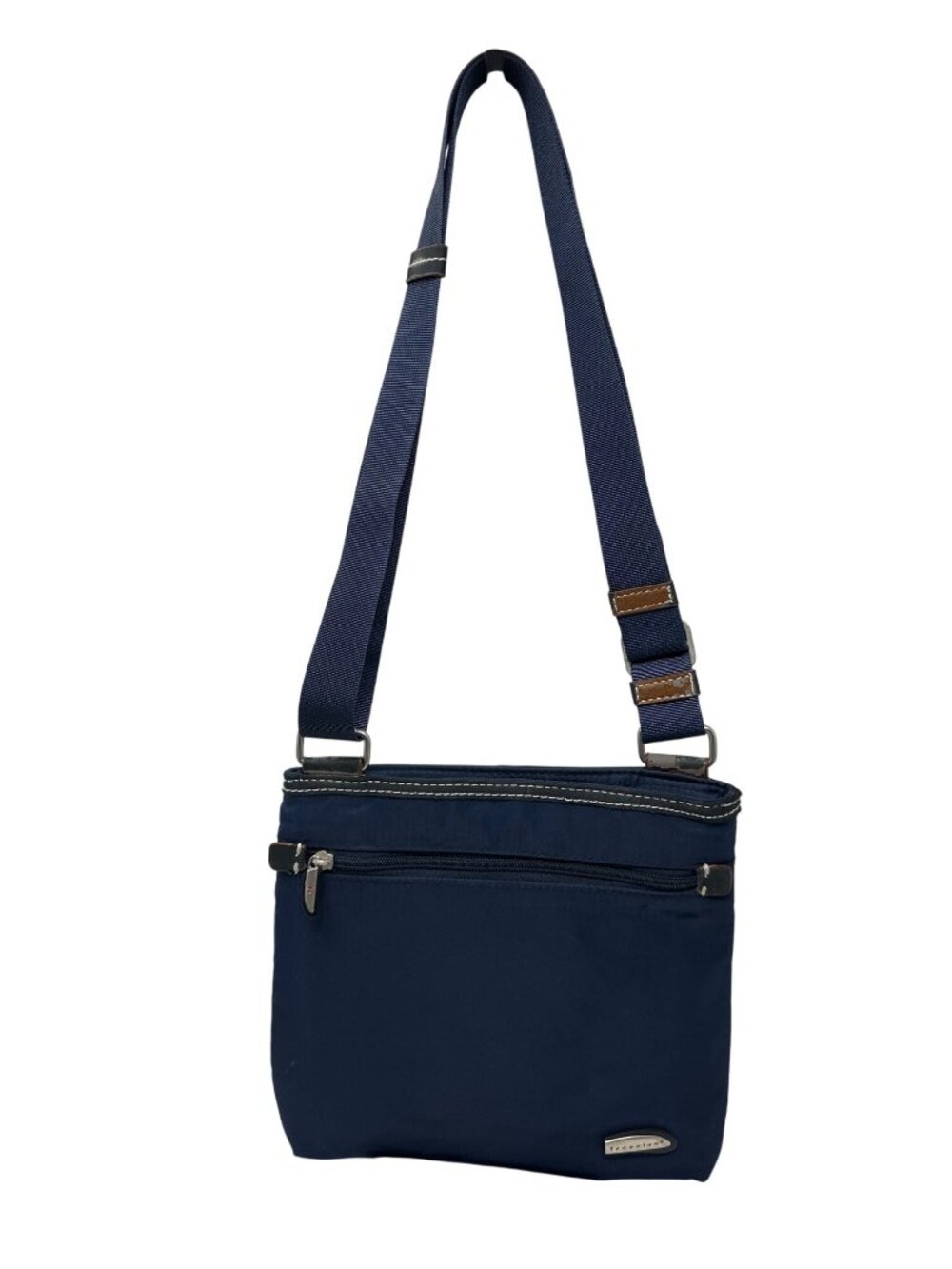 Travelon Nylon Bag With Adjustable Strap & Multiple Zippered Compartments